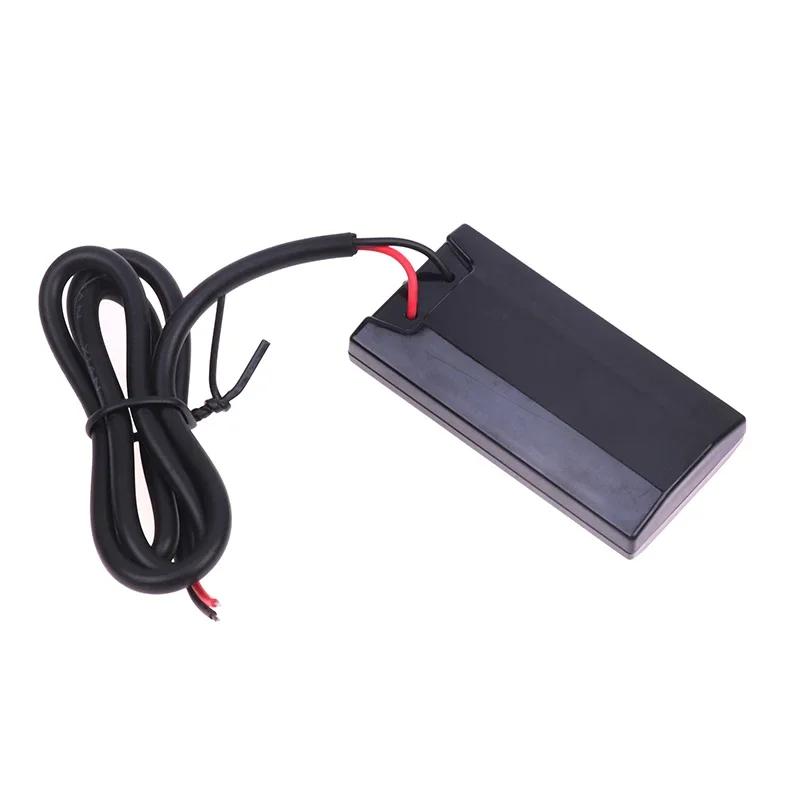 Digital Voltmeter 12V LED Display Voltage Meter Tester with Reverse Polarity Protection for Car Motorcycle Universal
