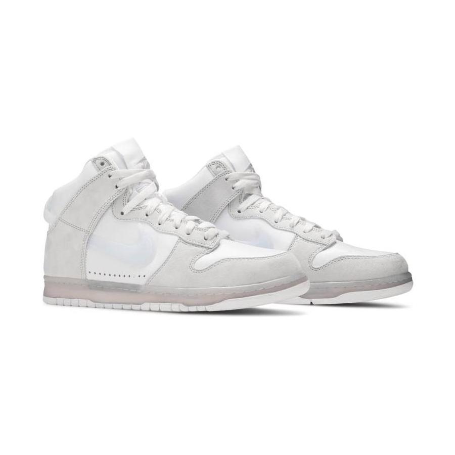 Nike Dunk High Slam Jam White Pure Platinum Unisex Sneakers DA1639-100