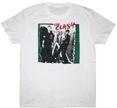 Rare! The Clash Tour Band Graphic Print Mens T-Shirt S-4XL