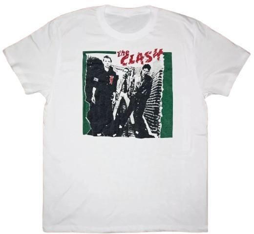 Rare! The Clash Tour Band Graphic Print Mens T-Shirt S-4XL L