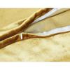 Sunrain Velvet Decorative Throw Pillow Covers Compatible With Sofa Bed 2 Pack Soft Cushion Cover (gold, Set Of