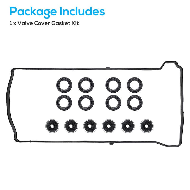 Engine Valve Cover Gasket Set For Honda Accord 2003-2012 2.4L L4 2000-235314 Evs50614R Vs50614R Vs50382A