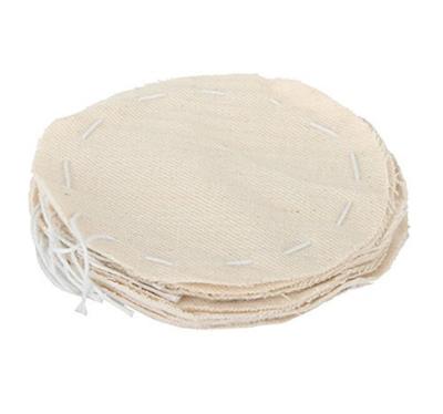 Pano de filtro para sifões, pano de filtro de sifão, pano de filtro de reposição, filtro de flanela, filtro de sifão de flanela, costurado à mão, 10 peças