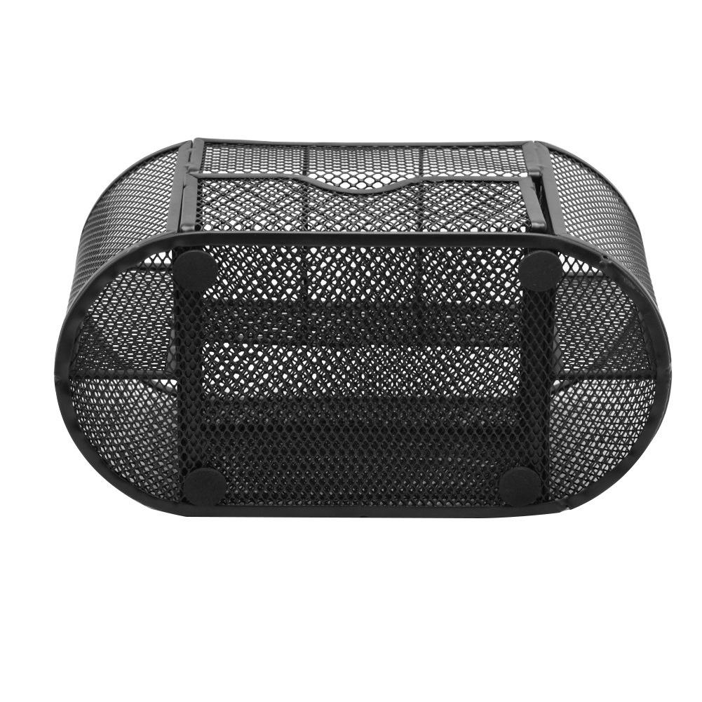 1 Stück Aufbewahrung Multifunktionaler Schreibtischorganizer Netzmetall Stifthalter Schreibwarenbehälter Box Büro S