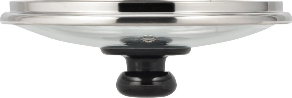 Wahei freiz Glass Lid Frying Pan Pot Precious 18cm Fully Physically Enhanced with Steam Vent PR-8570