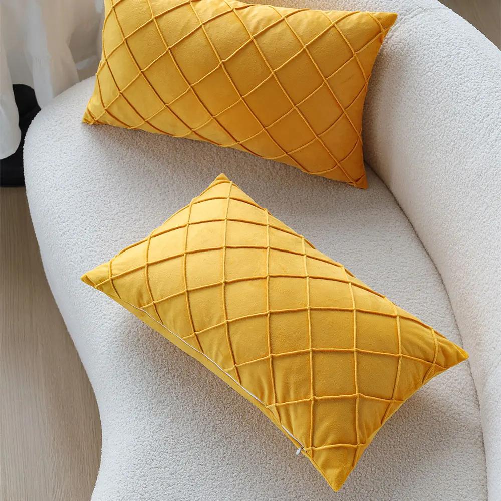 Various Color 30x50 Rectangular Pillow Cover Ultra Soft Decorative Sofa Throw Cushion Cover Pillowcase Living Room Funda Cojin