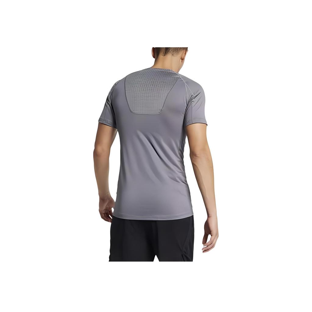 Nike Pro Breath Hurtigtørkende Kortarmet Rundhals T-skjorte Herre Topper Grå AO1804-056