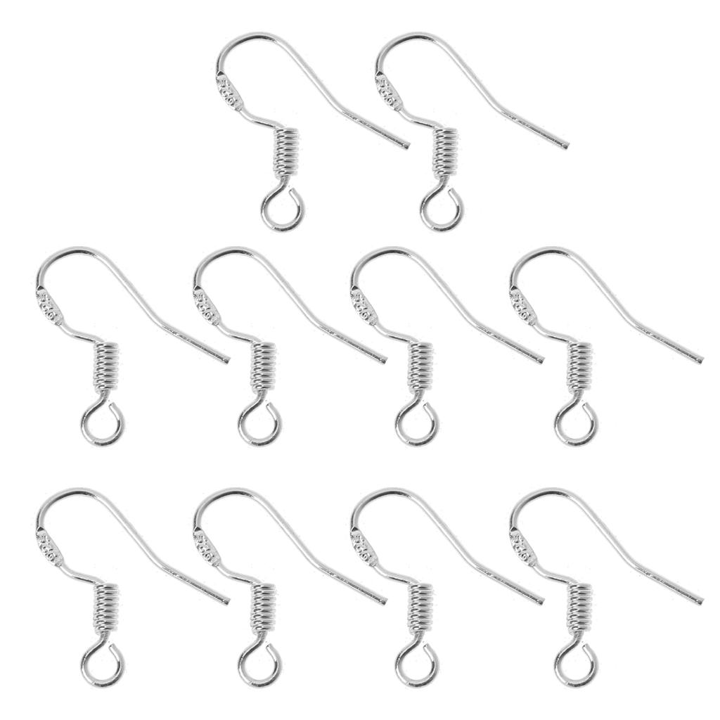 10Pcs Earring Hooks French Ear Wire Earring Making Findings Parts Jewelry DIY Other