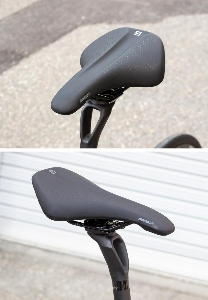 GORIX Saddle Bicycle Road Bike Bicycle Saddle Shock Absorption Saddle Replacement Butt Pain Black Cross Bike Long Ride Gravel MTB Mini Velo Other