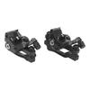 1 Set Aluminum Alloy Mountain Bike Disc Brake Bicycle Cable Puller Replacement Parts Black