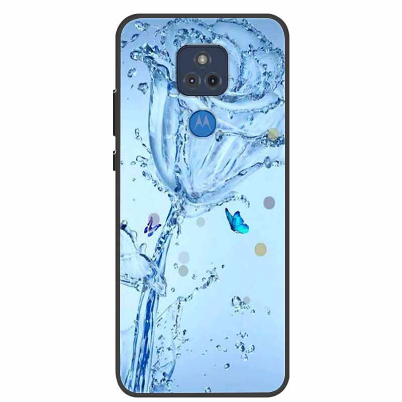 For Moto E7 Plus Case Bumper Silicone TPU Soft Phone Cover For Motorola Moto E7 Plus Case Cartoon Funda E 7 Plus E7Plus Coque