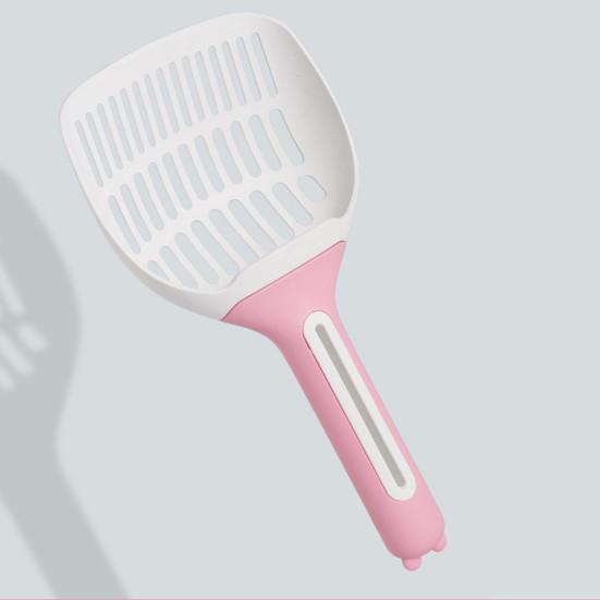 Kätzchen Katzenstreu Schaufel Langer Griff Einfache Filtration Umweltfreundlich Praktisch Katzenstreu Schaufel Haustierprodukt