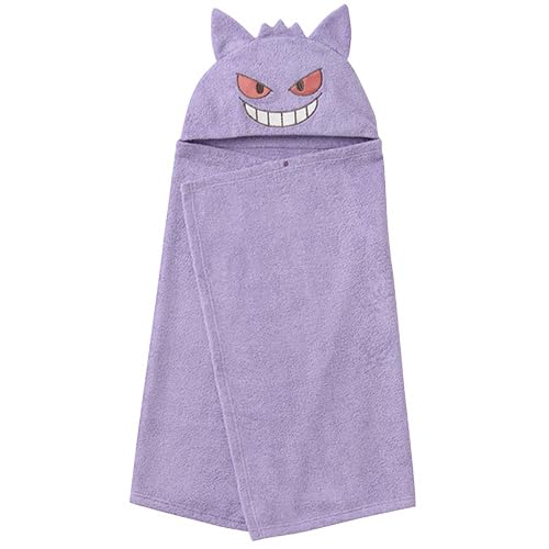 

monpoke Gengar Purple Hooded Bath Towel B896091