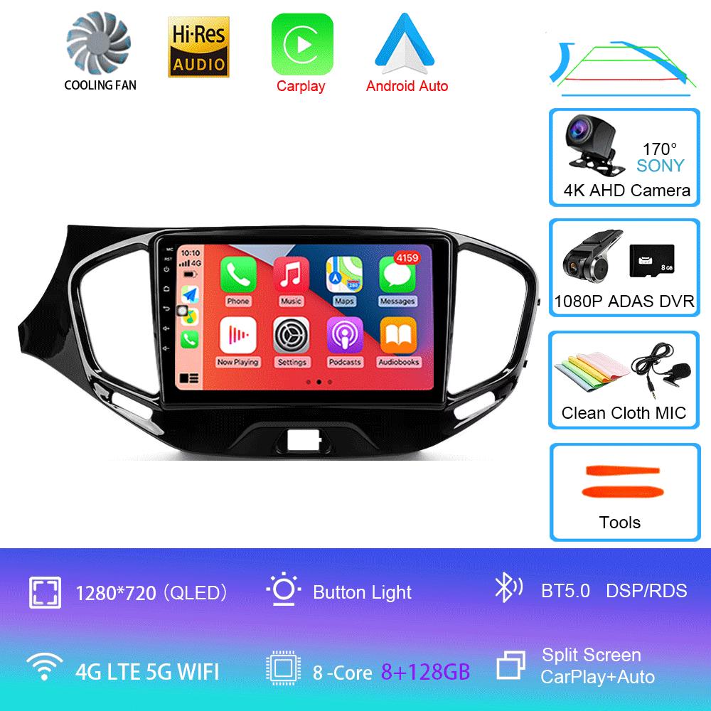 Android 14 Car Radio For LADA Vesta Cross Sport 2015-2022 Multimedia Video Player Navigation Stereo