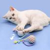 Sisal Balls for Cats Teasing Indoor Exercising Enrichment Cats Chew Toy Hunting Teething Cats Teasing Supply 6PCS