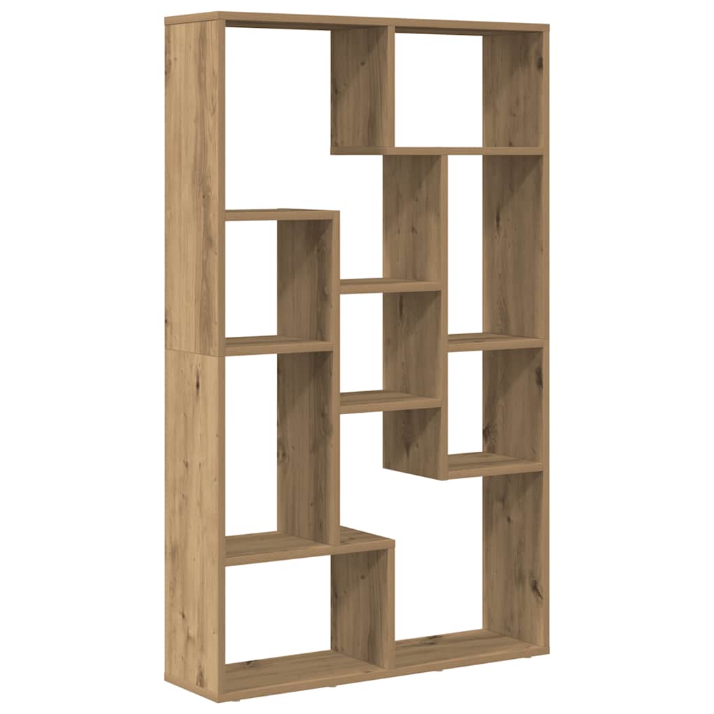 Vidaxl Bookshelf, Artisan Oak, 72X20X120 Cm