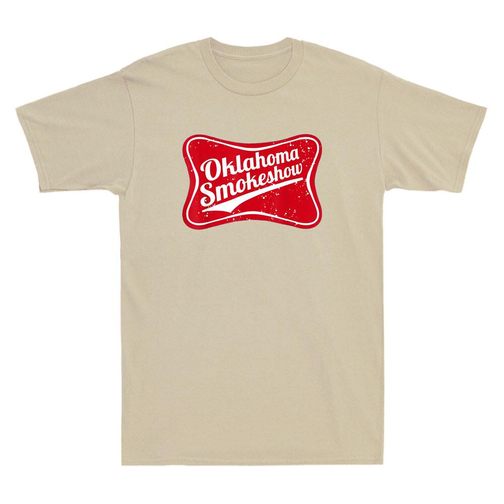 Oklahoma Smokeshow Western Country Music Funny Cowboy Vintage Men#039;s TShirt Unisex T-Shirt S