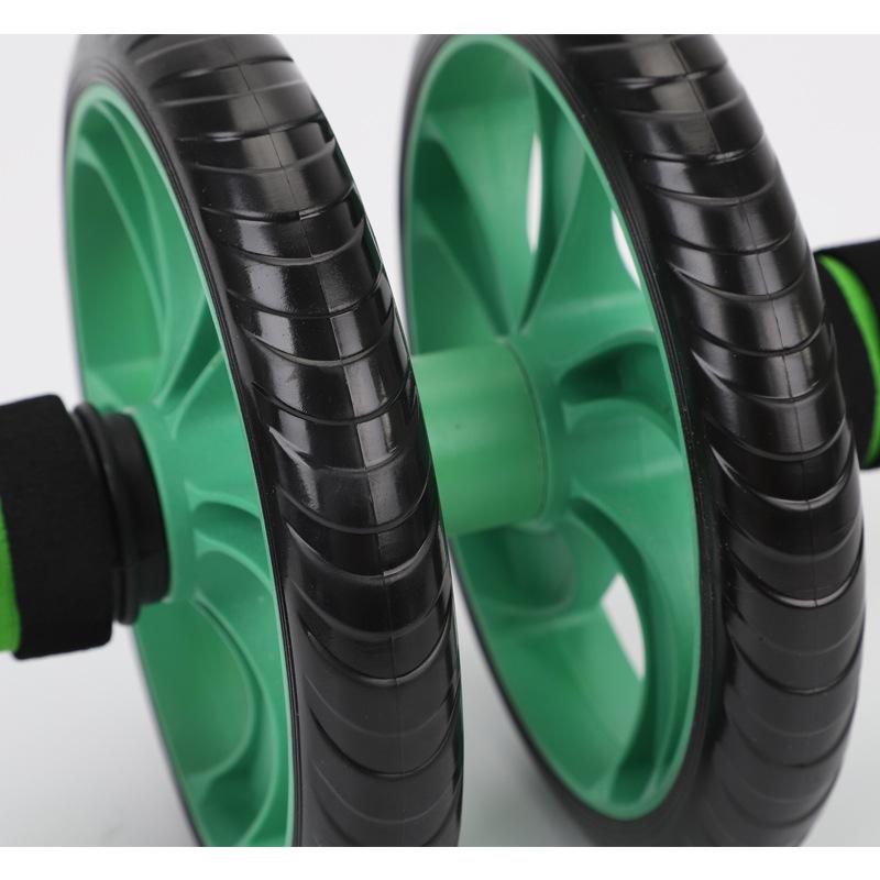 Double Wheel Abdominal Muscle Wheel Home Fitness Equipment for Men Women Abdomen Slimming Workout Artifact