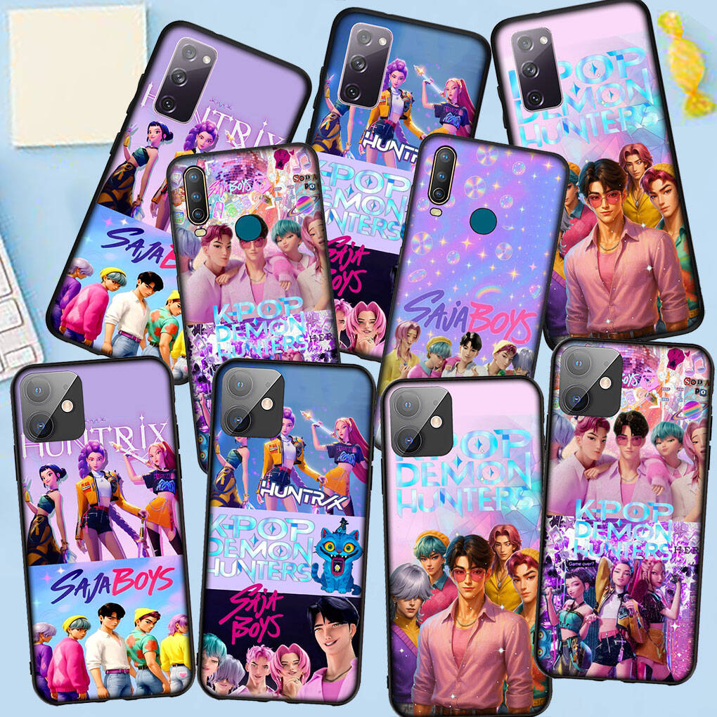 Handyhülle für iPhone 17 16 15 Plus X Huawei P30 P20 Lite Redmi Note 14 12 11 13 Pro Max OPPO A60 A80 A40 A18 Jinu Saja KPop Dämonen Jungs Jäger Hülle
