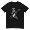 Cat Playing Guitar Rock Star Rock and Roll For Men Women Kid T-Shirt