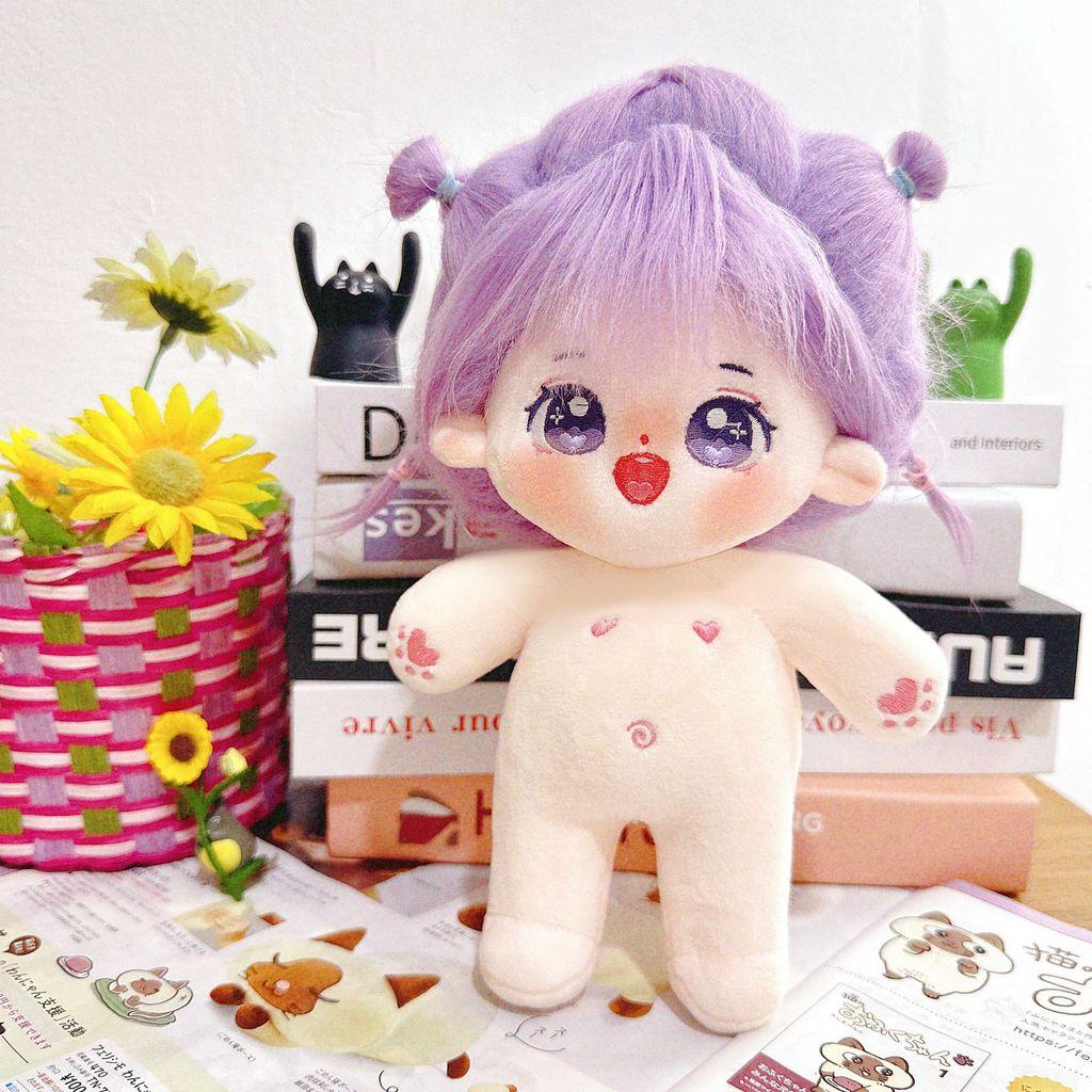 Cotton Stuffed Doll With Removable Clothes For Kids And Adults Collectible Plush Toy Gift