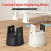 Adjustable Furniture Leg Pads: Clip-on Heightening Blocks for Tables, Chairs, Beds, and Cabinets