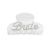 Bridal Shower Decoration Bride Letter Hair Claws Hair Claw Clips  Party Supplies