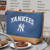New MLB Artificial Leather Handbag Shoulder Bag Unisex Brown & Blue 3AORL103N-50INS