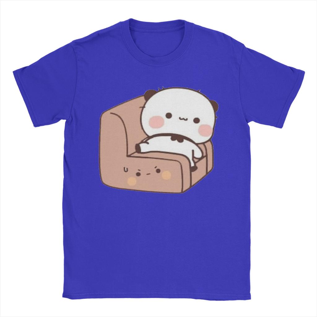 Bubu Is Tired After A HardWorking Day T Shirt Mens  Cotton Fashion TShirts Round Collar Dudu Tee Shirt Short Sleeve Tops Gift