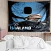 Manchester City Print Tapestry, Backdrop, Easy Setup, Ideal for Bedroom, Office & Living Room, with Aesthetic Wall Hanging Decor.