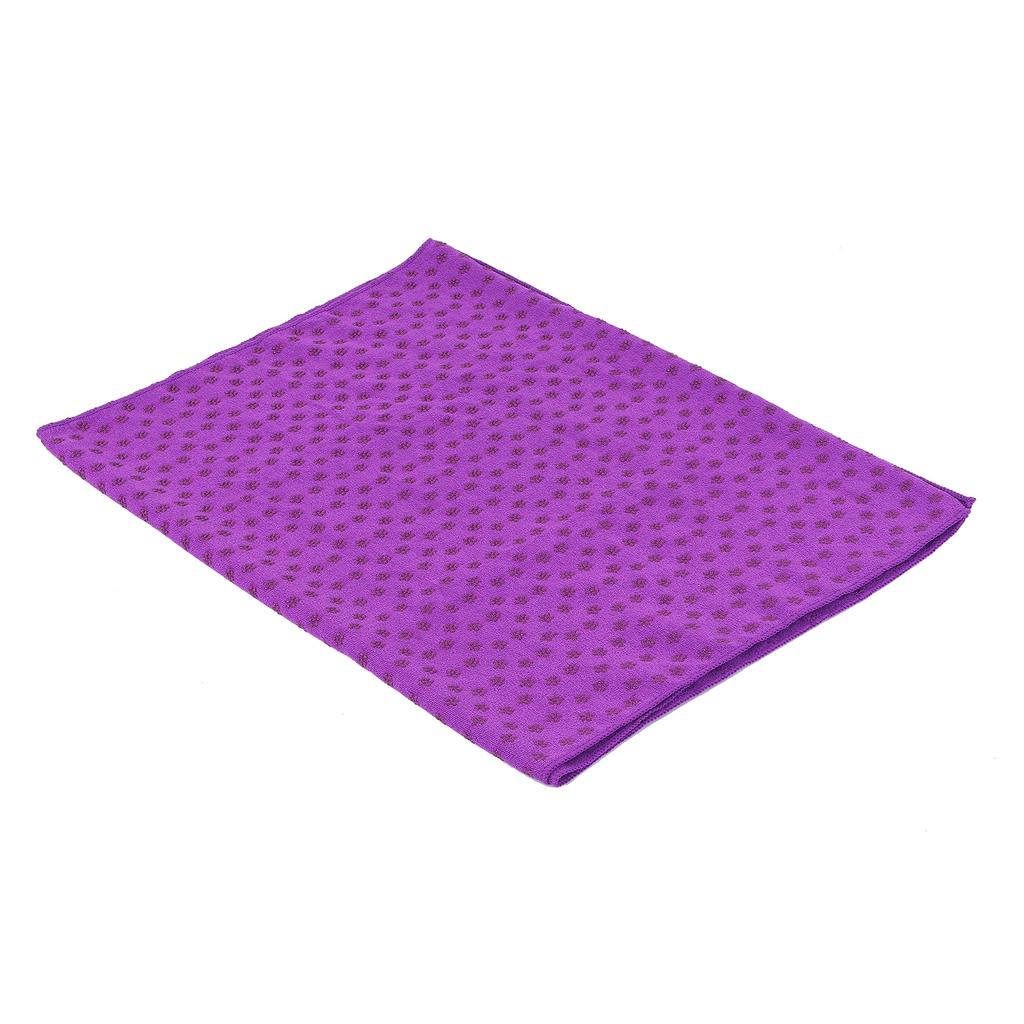 185cmx63cm NonSlip   Mat Towel   Sweat Absorbent Exercise Gym Mat Towel(Pink )