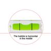 Handy Levelling Tool for Home and Work 510pcs Square MiniLevel Bubble