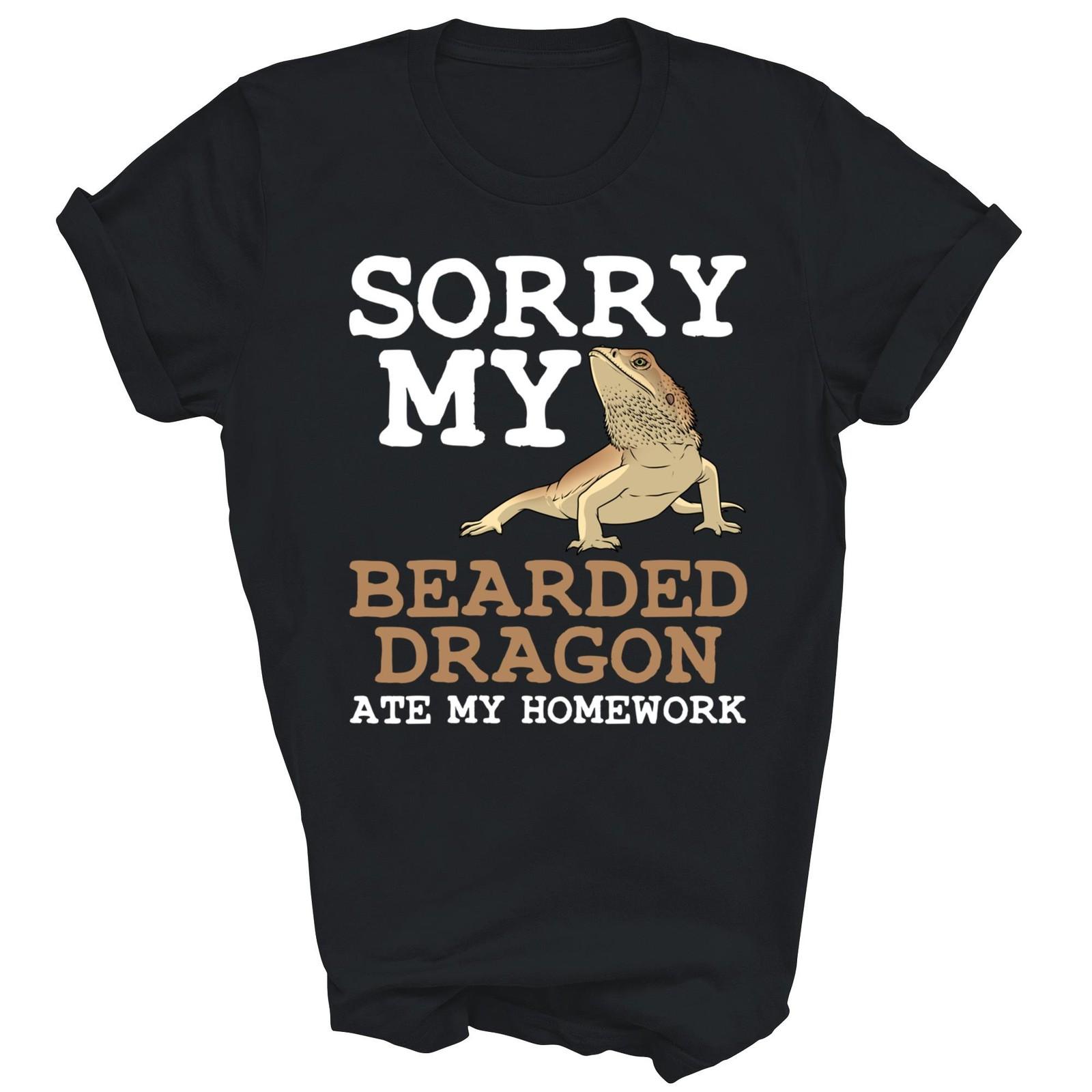 Funny Bearded Dragon Lizard Lovers Shirt Gift Unisex T-Shirt XXL