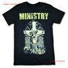 Vtg Ministry Band Album Music Cotton Black All Size T Shirt For Men TU248 Vintage Washed Streetwear Unisex