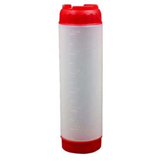 Honey Dispenser Squeeze Bottle BPA-Free Salad Dressing Dispenser Reusable Syrup Container