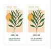 50pcs Flower Thank You Stickers Seal Labels For Gift Or Commodity Decor Stickers Small Business Packaging Sealing Stickers