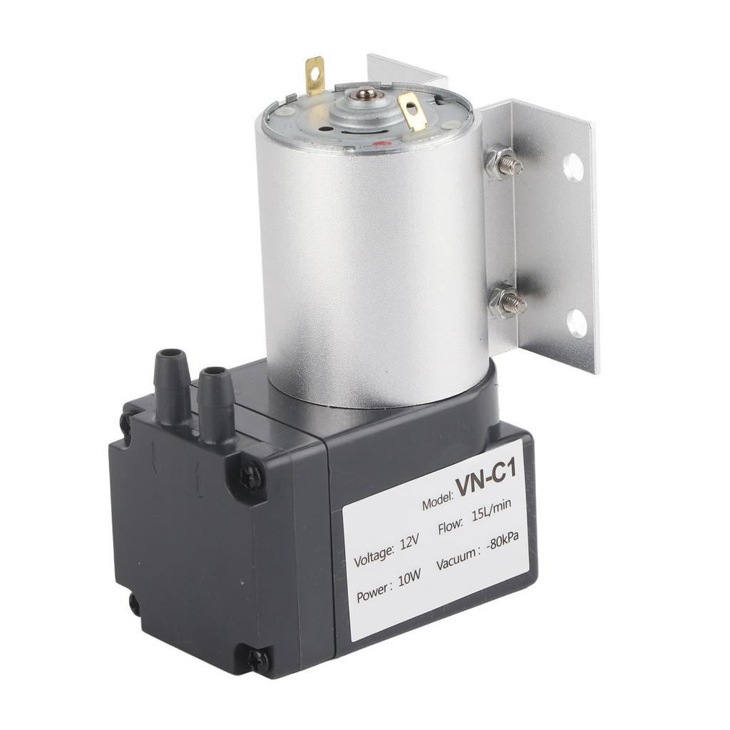Gas Analysis Pump Accessories Vacuum Pump Vacuum Suction Pump Negative Pressure with Stand ‑80kpa 10W DC24V/DC12V Suction Pump