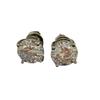 Autumn And Winter Natural 5A Zircon Personality Classic Sparkling Exquisite Versatile Stud Earrings Women