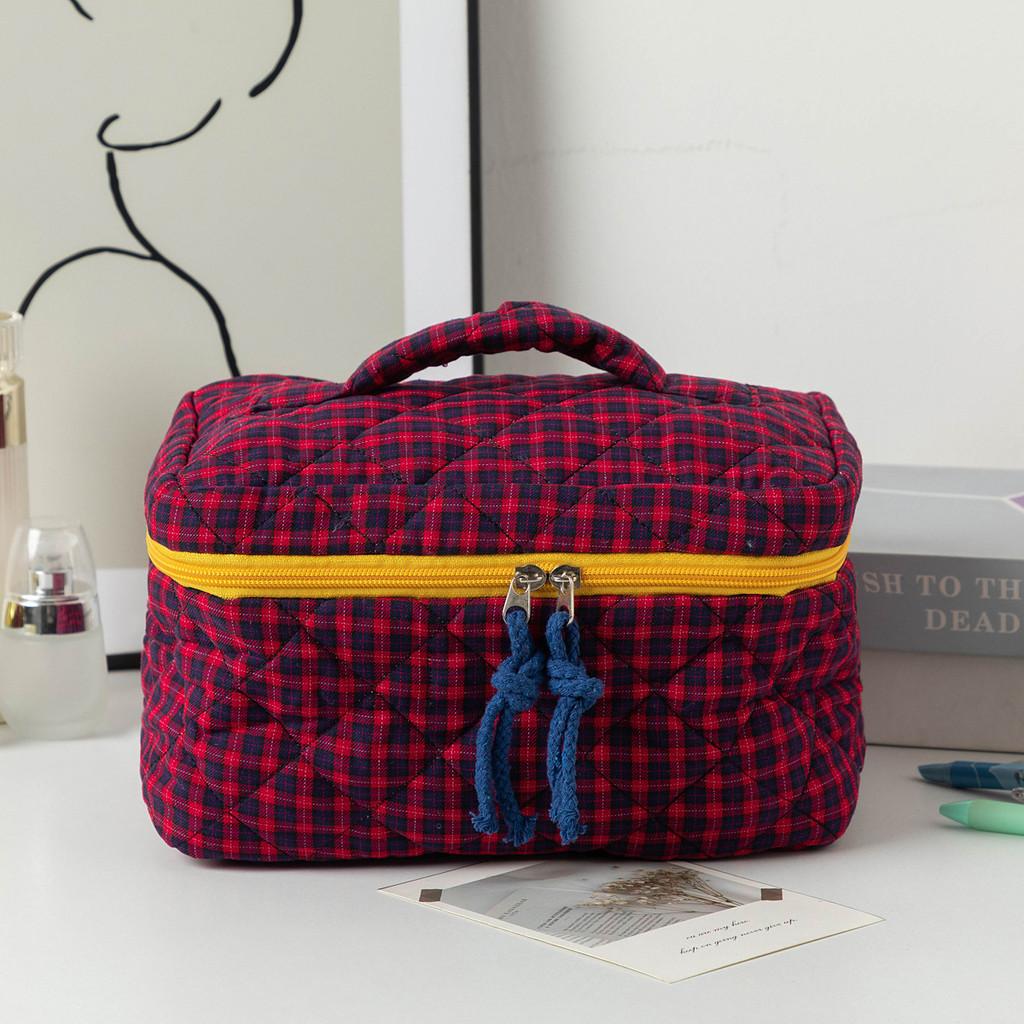 Trousse de Maquillage de Voyage Minimaliste Urbaine en Polyester avec Design Respirant Pour Femmes et Hommes