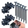 10-200pcs Nylon Cable Tie Buckle Self-Locking Zip Ties Holder with Pin And Button Multi-Purpose Cable Tie Tool for Car Repair