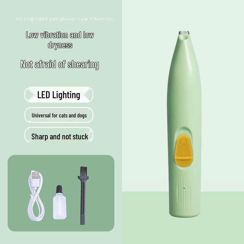 Electric Pet Paw Hair Trimmer for Cats and Dogs