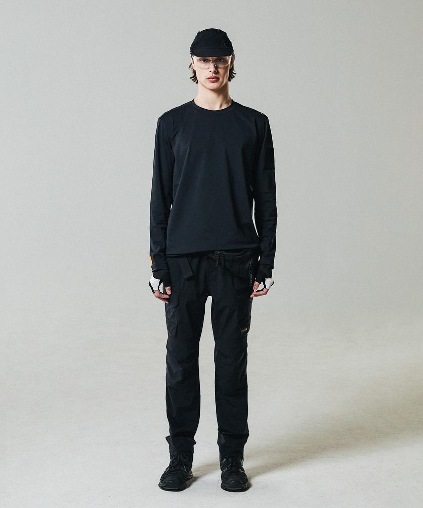 WILLBE LAB Light String Banding Pants (Bk)