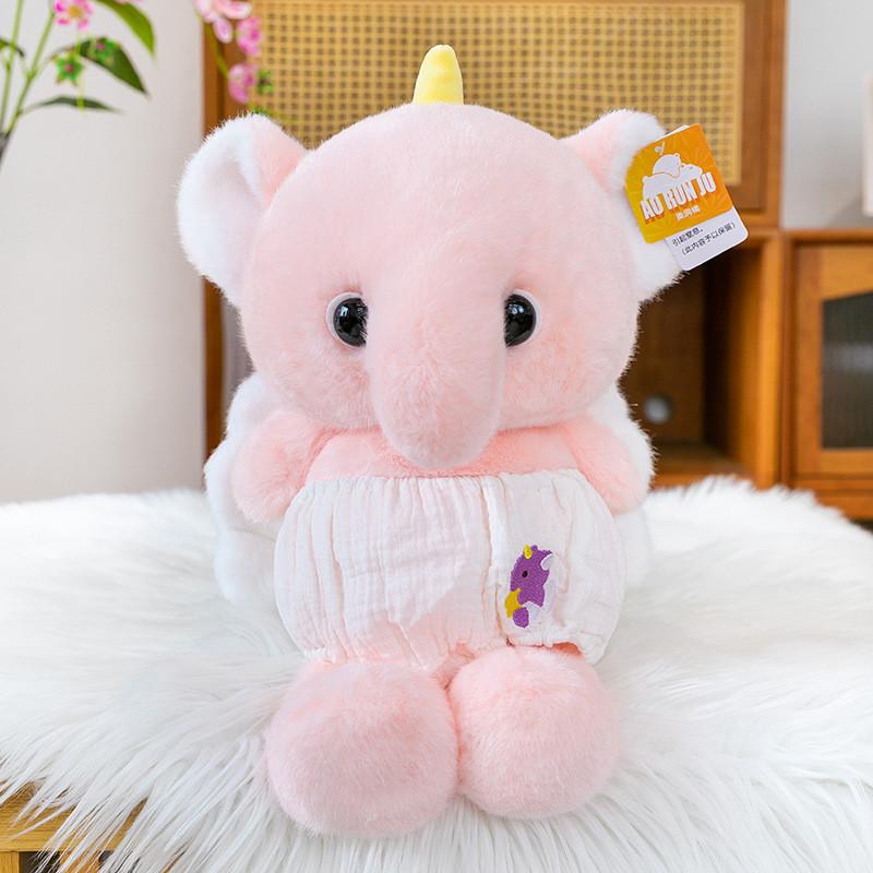 Plush Elephant Toy With Pp Cotton Filling For Kids And Giftgiving