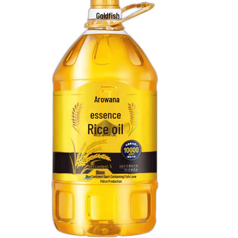 Jinyu Non-GMO Rice Bran Oil with Oryzanol 5L