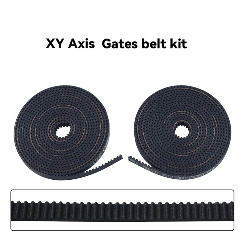 Industrial Timing Belt Kit Better Wear Resistance Low Noise Belt For U1 3D Printer X Y Shaft 6mm Width Office Equipment