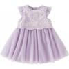 DAVE&BELLA Girls' Summer Mesh Princess Dress