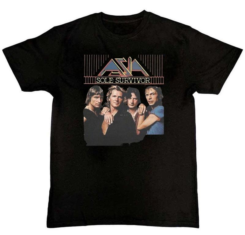 

Vintage Asia Band Collection Graphic Print Unisex T-Shirt XL