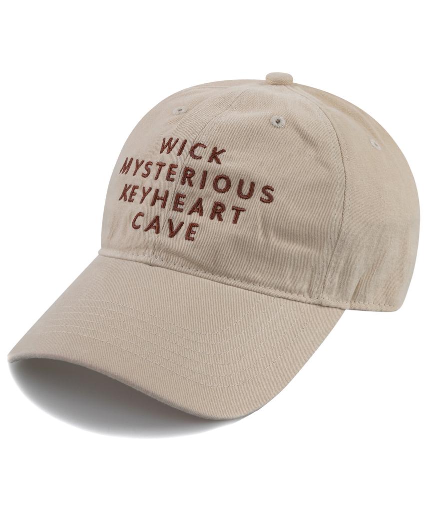 Wig Mysterious Cotton Peach Ball Cap - Light Beige