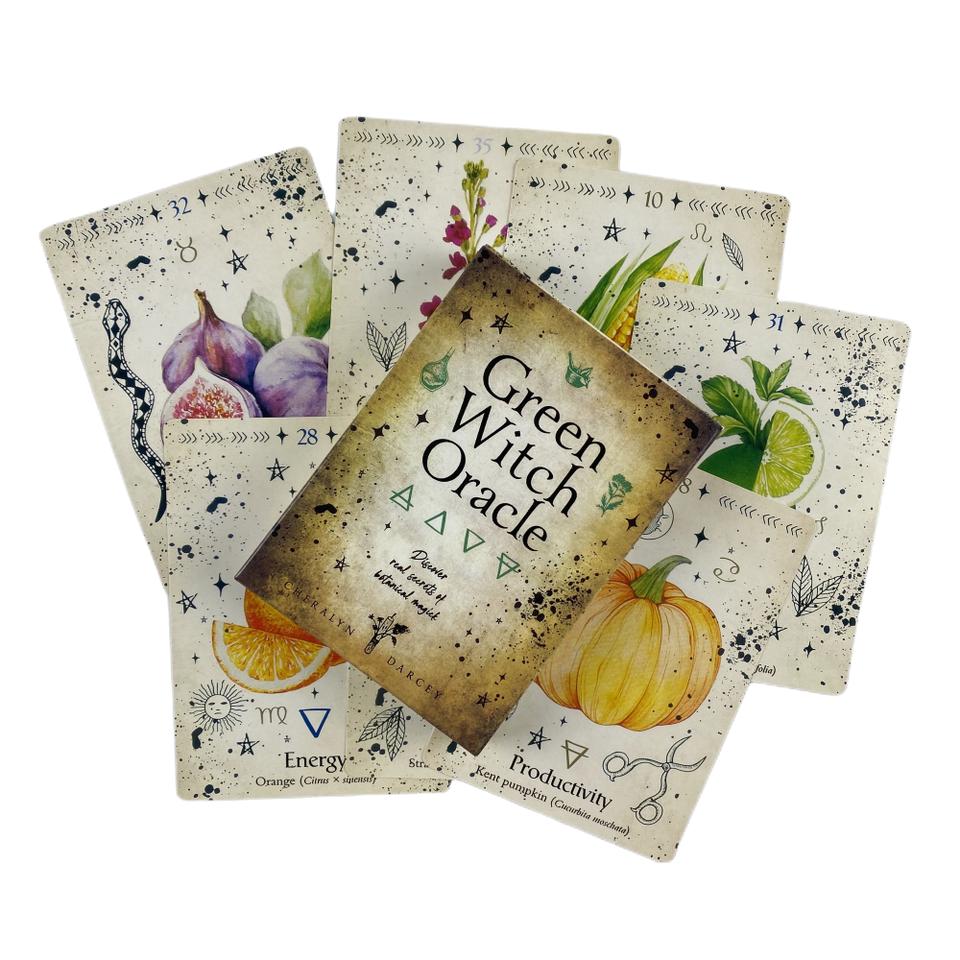 Tattoo Tarot Cards Divination Deck English Versions Edition Oracle Board Playing INK Table Game For Party