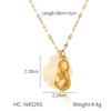Ocean Seahorse Shell Pendant Necklace Minimalist Collarbone Chain Jewelry